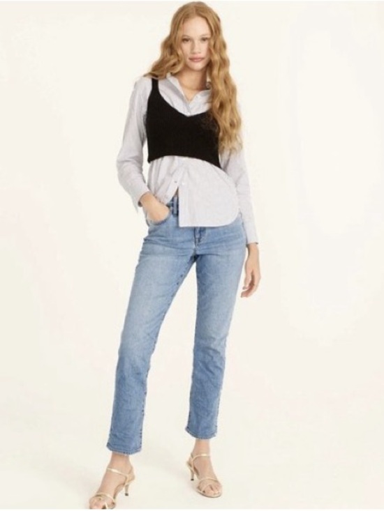 J. Crew Denim - Slim boyfriend jean in Darcy Bay wash